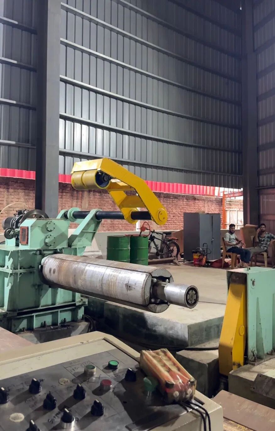 Hydraulic press brake — heavy plate bending